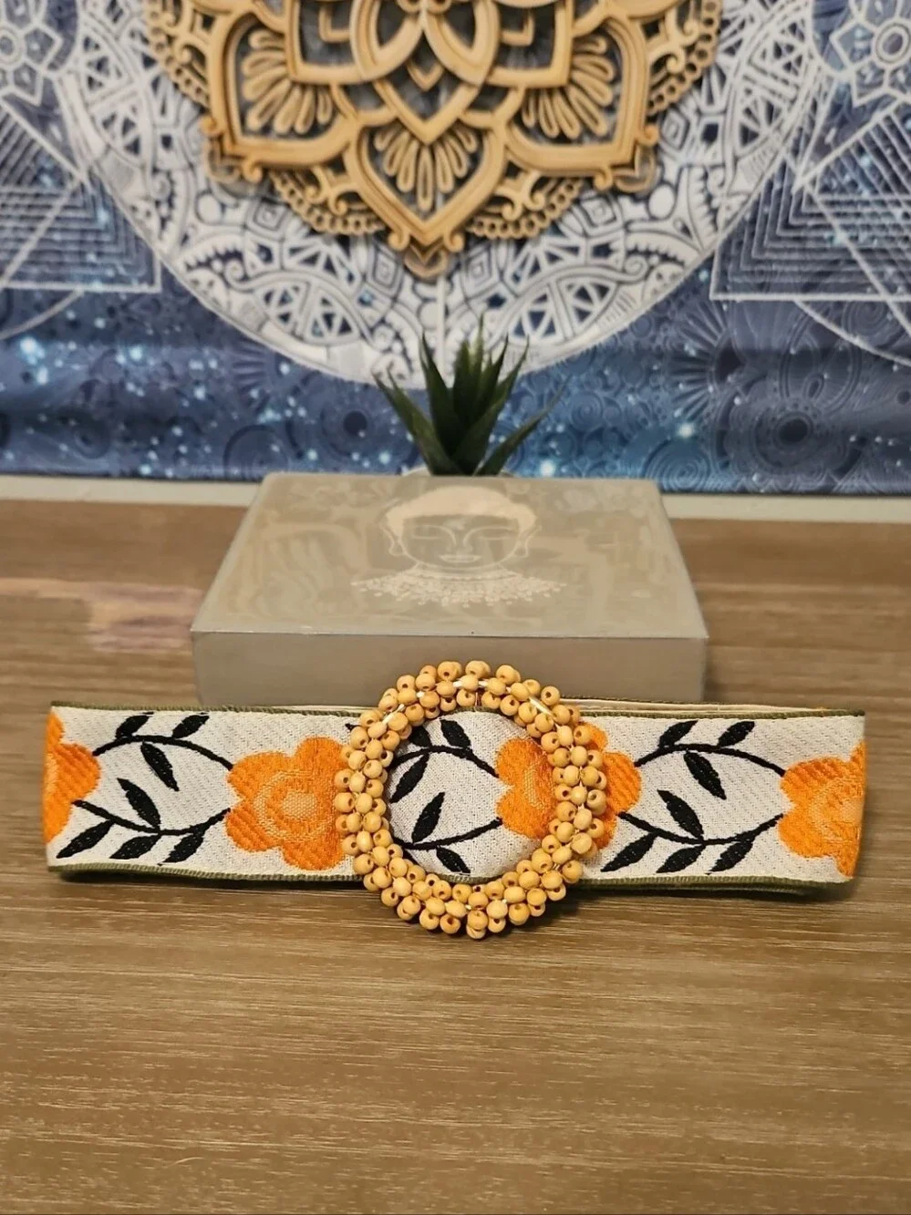 New POL Belt Women's Floral Adjustable Cloth One Size Boho Bohemian Long